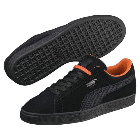 black puma sneakers for men.